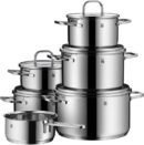 WMF Topf-Set Inspiration, Cromargan® Edelstahl Rostfrei 18/10 (Set, 11-tlg), Induktion