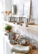 WMF Topf-Set Inspiration, Cromargan® Edelstahl Rostfrei 18/10 (Set, 11-tlg), Induktion